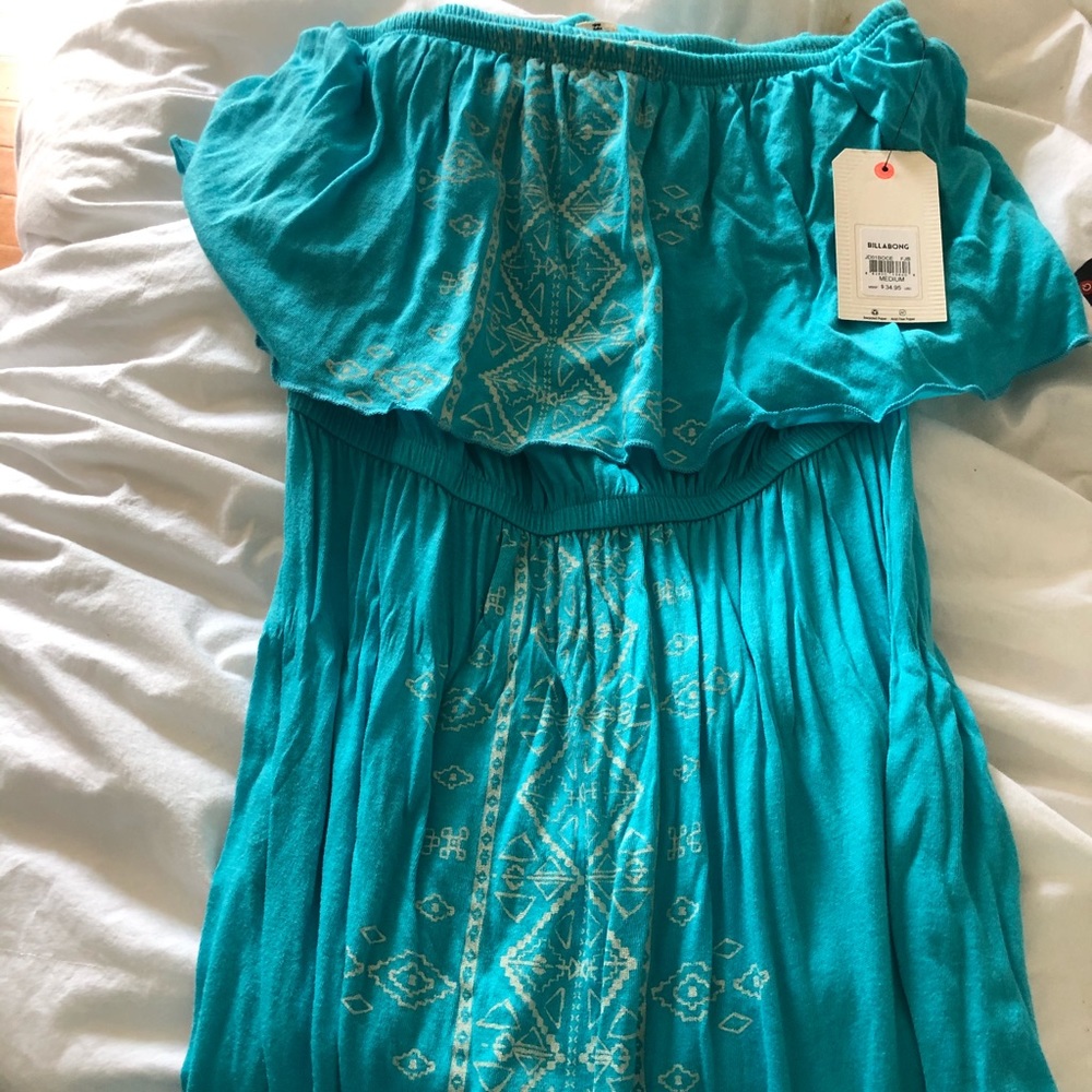 Blue billabong sundress